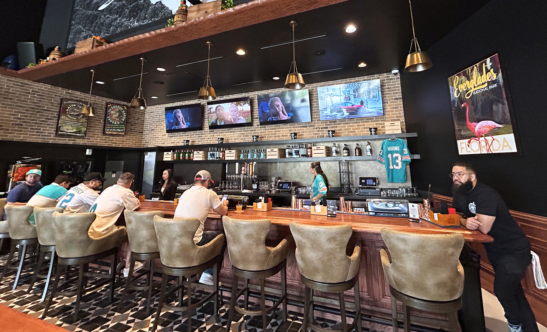 Inside Walter's Tavern at Great Southern Box Company.